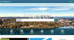 Desktop Screenshot of bellevuewa.gov