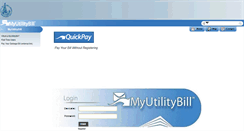 Desktop Screenshot of myutilitybill.bellevuewa.gov